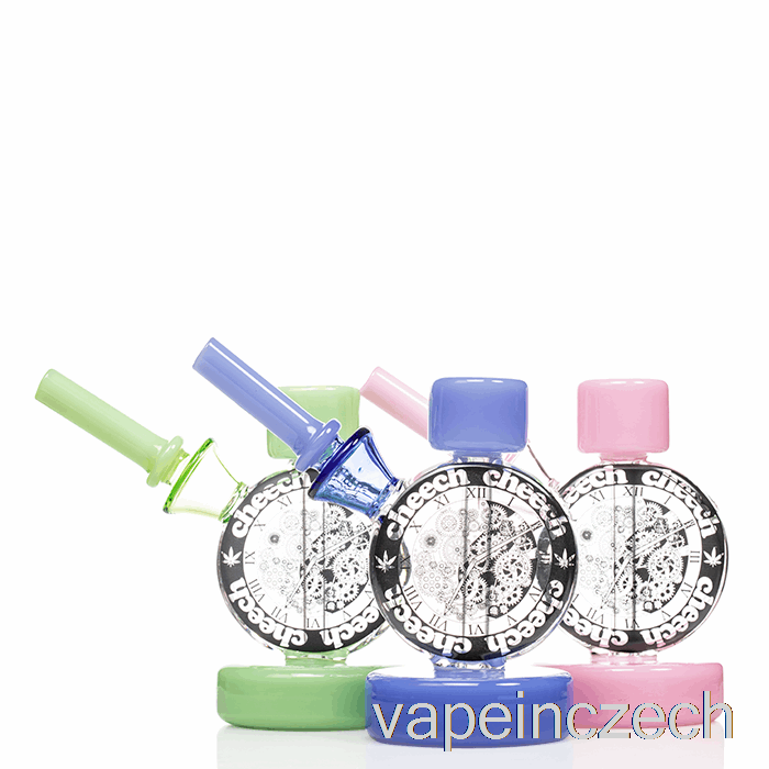 Cheech Clock Bubbler černé Vape Pero